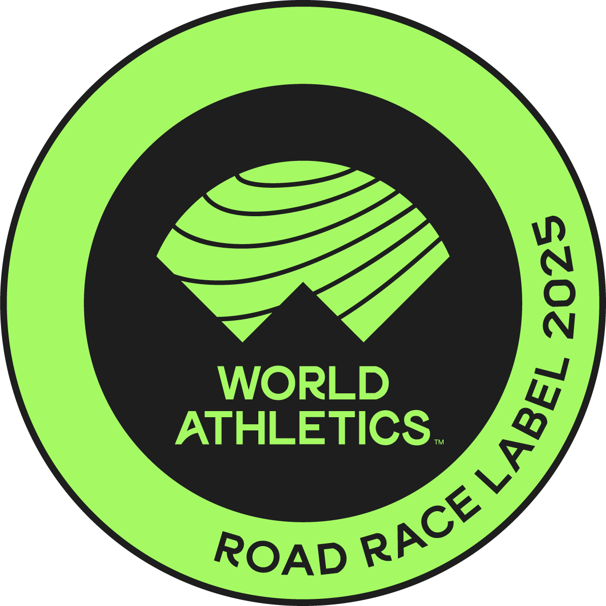 Road race label